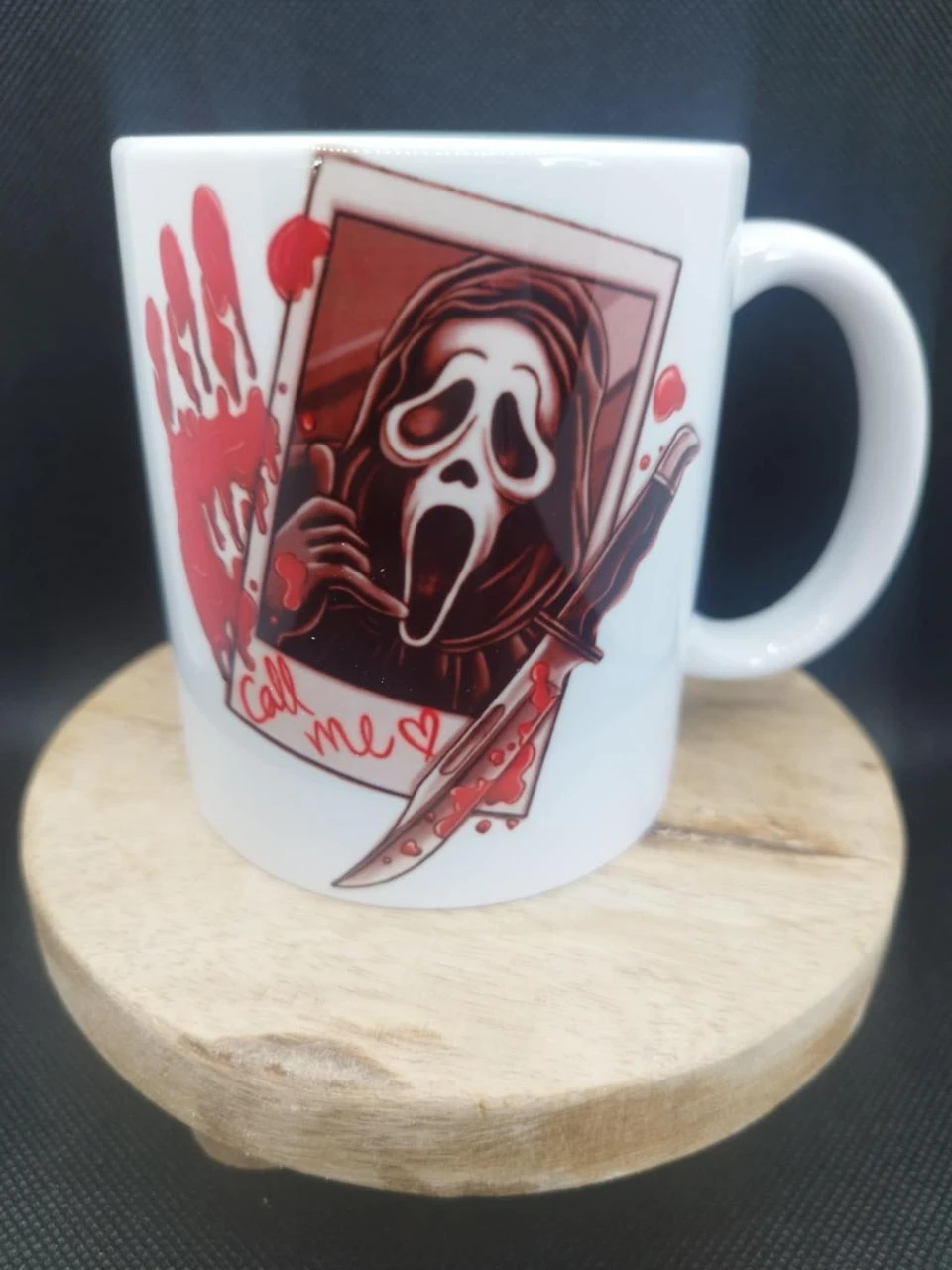 ☕ Taza de Cerámica – Películas de Terror 🔪👻 – photo 2